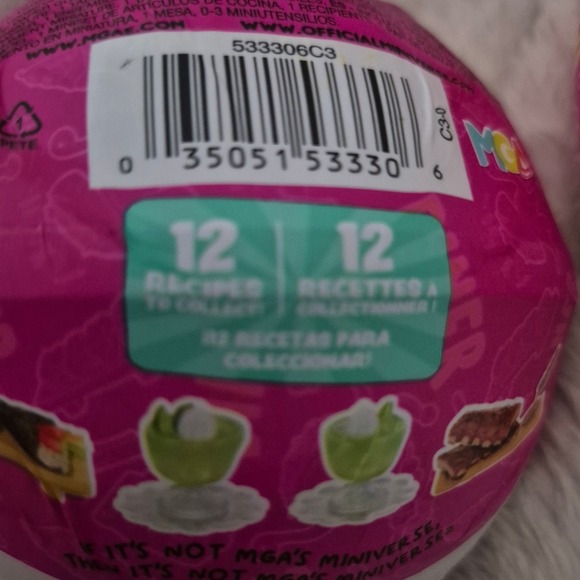 MGA Mini Verse Make It Mini Food Series 3 Collectible 8 Surprise Balls L - Picture 4 of 4